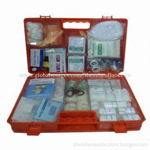Corporate medical first-aid kit box, made of ABS and portable, long life